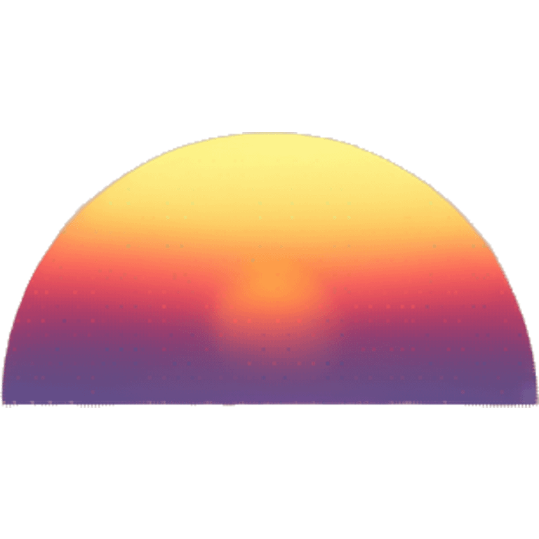 sunset and sea emoji