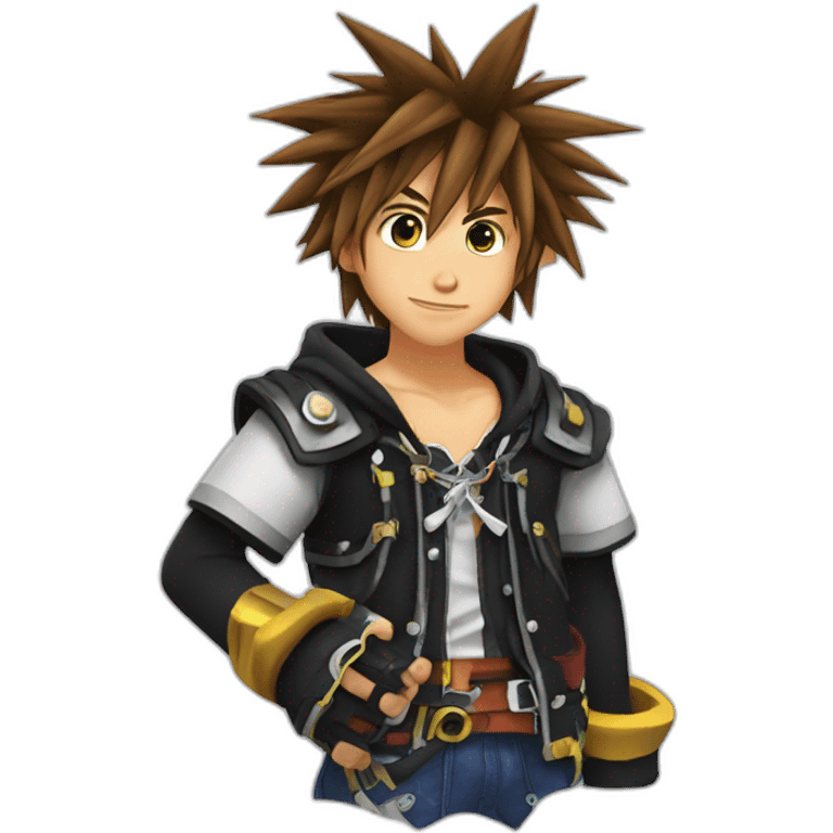 Sora Kingdom Hearts emoji