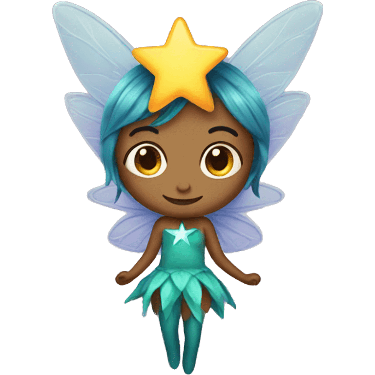 Star shape fairy emoji