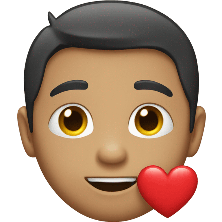 Oso con corazón emoji