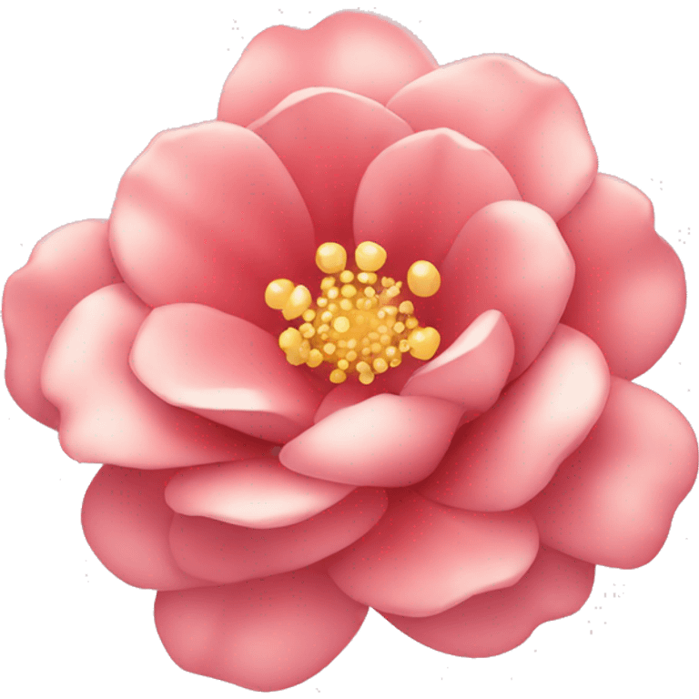 Flor rosa de diamante emoji