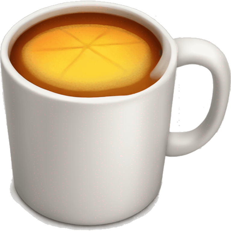 Mug of hot cider emoji