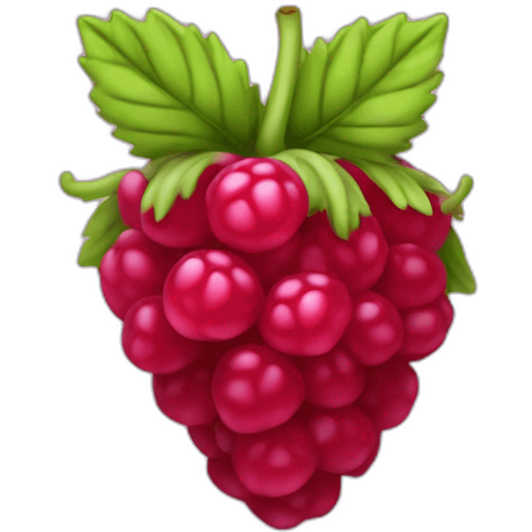 Framboise fruit emoji