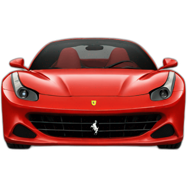 red ferrari emoji