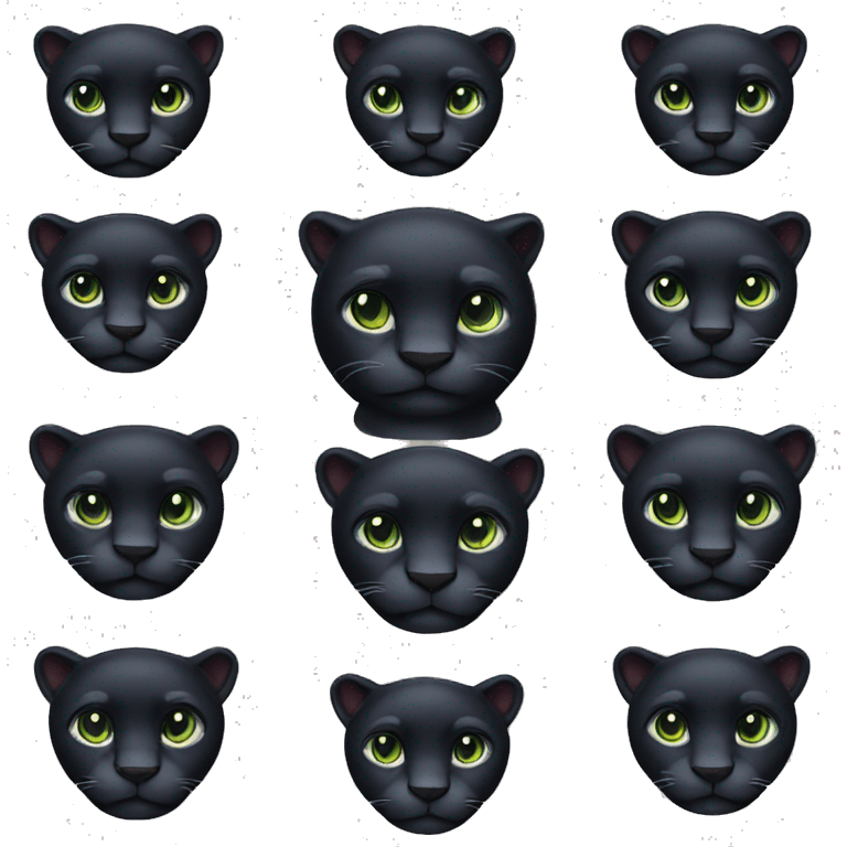 Panther emoji