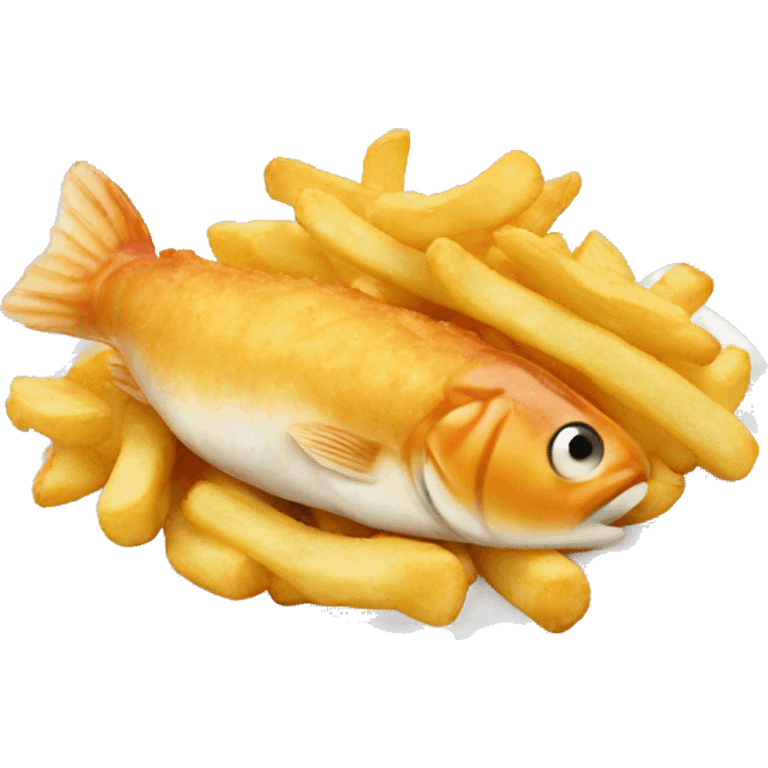 Fish and chips emoji