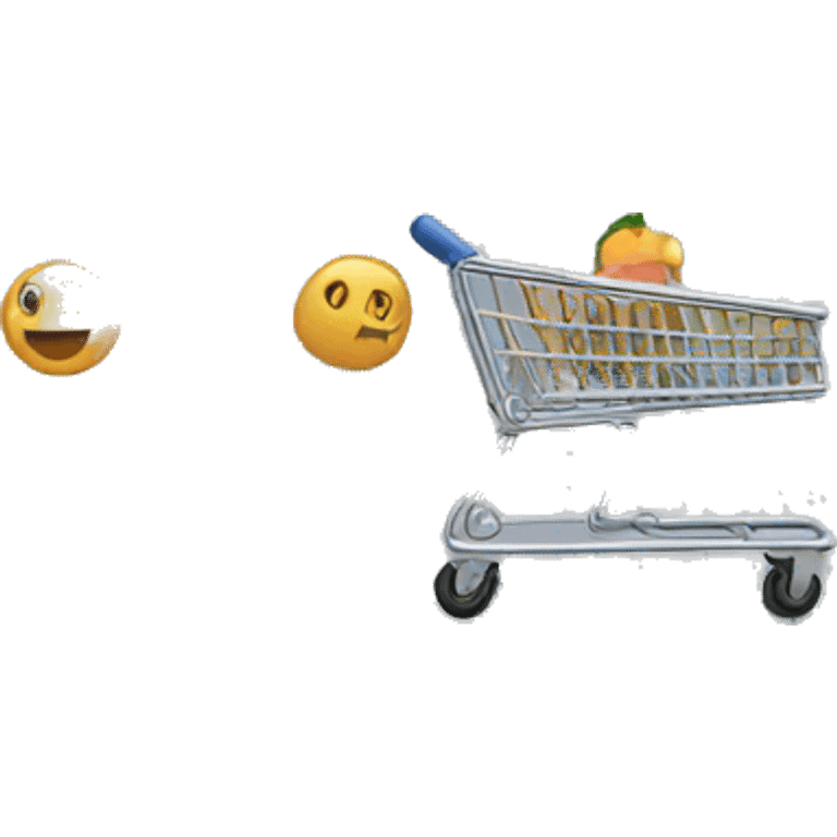 shopping cart emoji