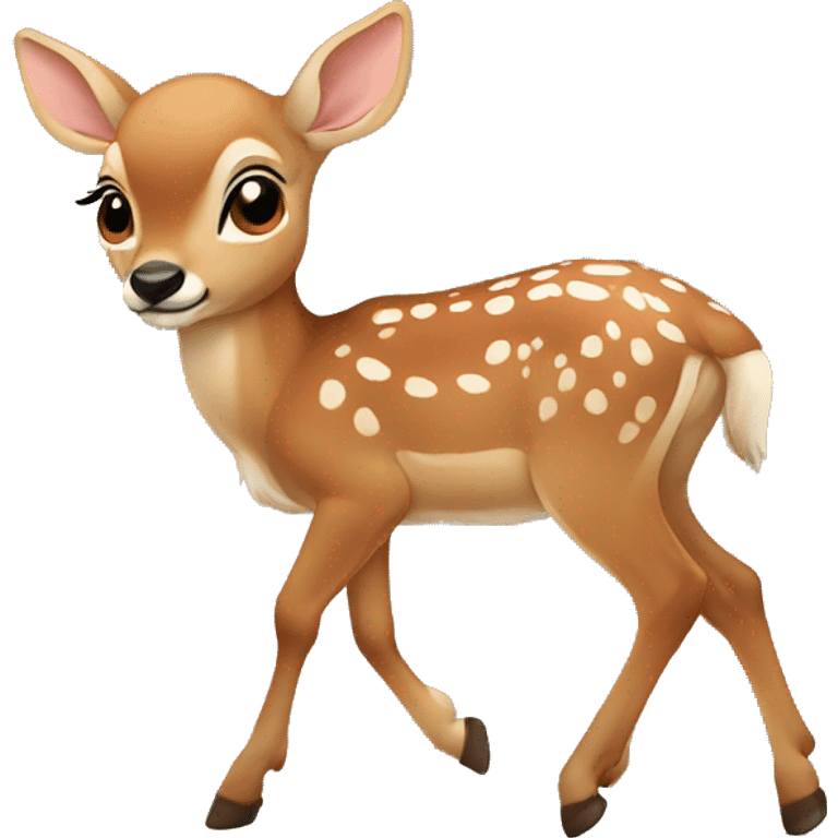 Fawn walking emoji