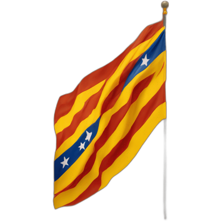 Catalonian flag  emoji