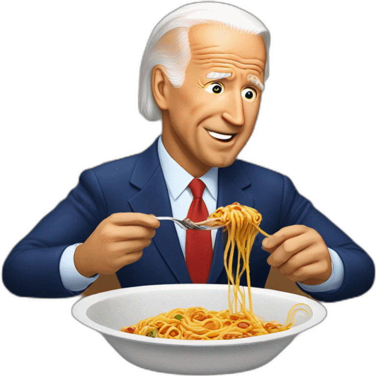 Joe-Biden-Eating-Spaghetti emoji