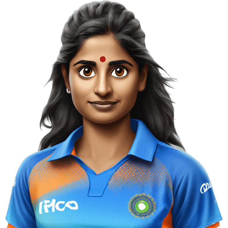 Mithali Raj in Indian Jersery emoji