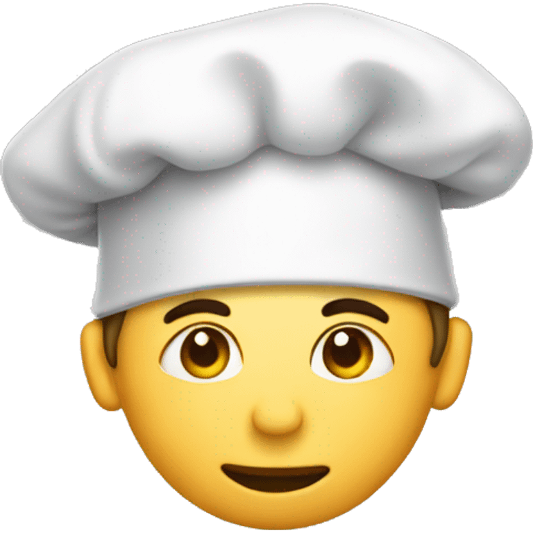 empty chef toque emoji