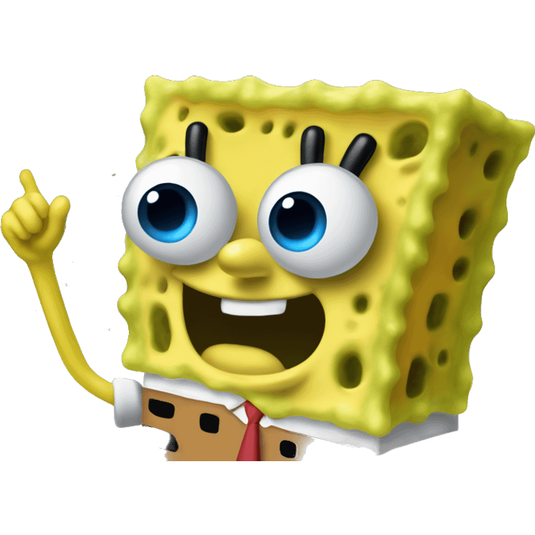 spongebob with galaxy gas emoji