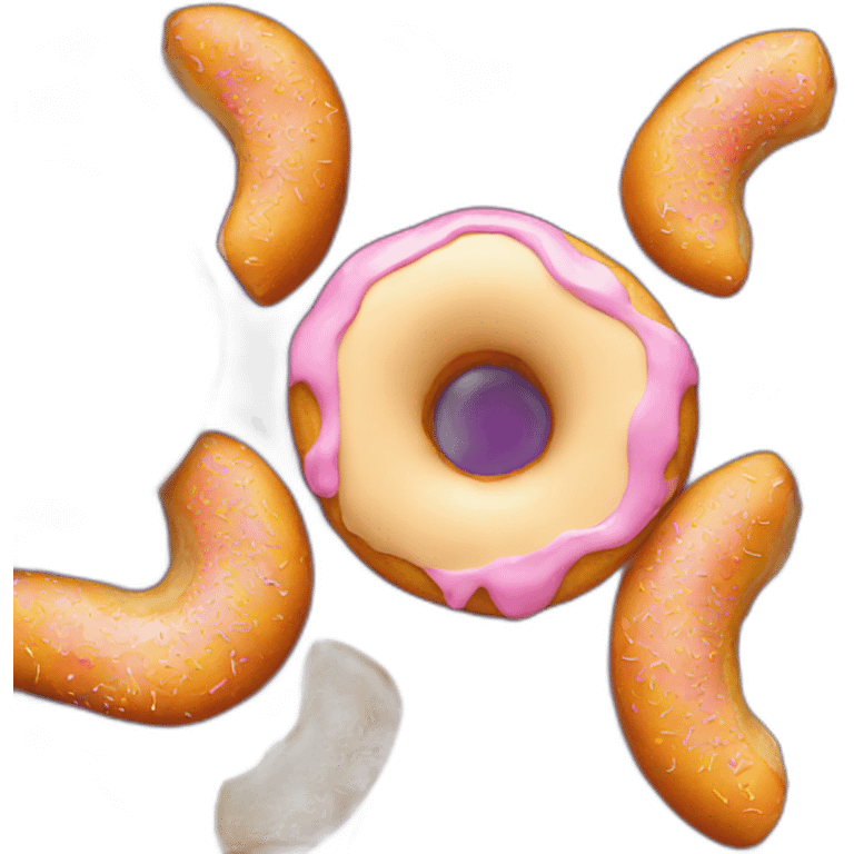 plain donut emoji