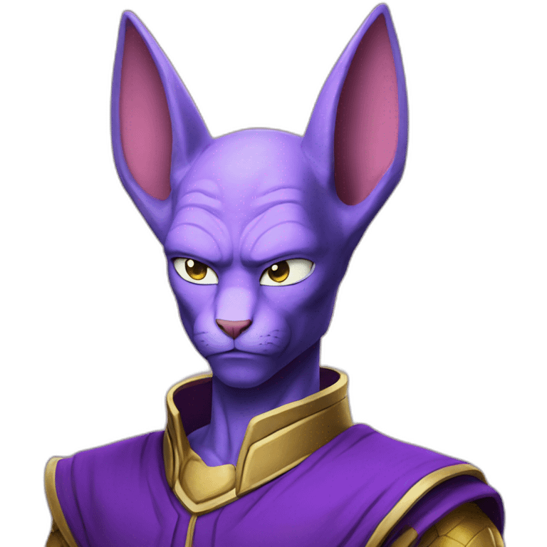 beerus skeptical emoji