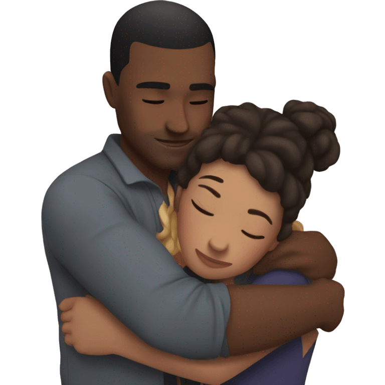 me hugging my girlfriend emoji