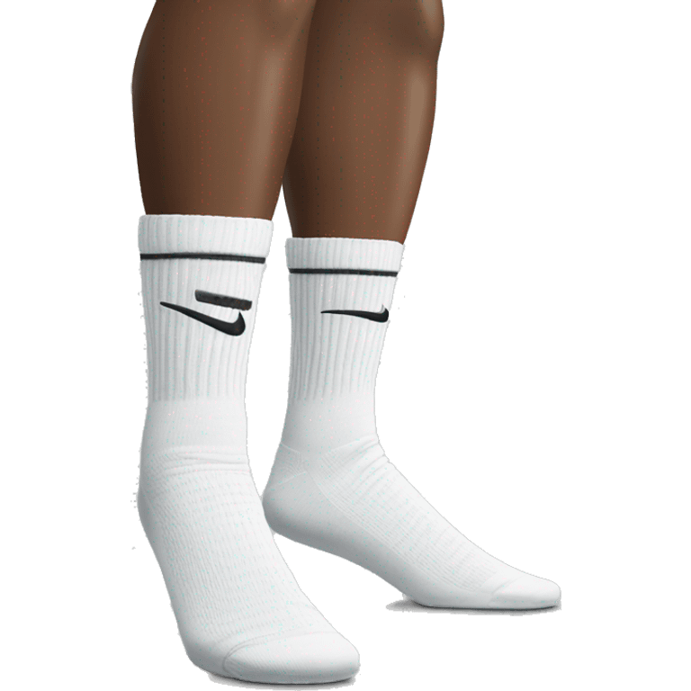 white nike socks emoji