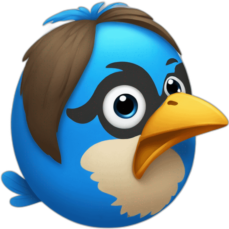 TWITTER BLUE BIRD emoji