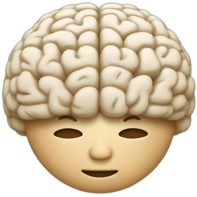 super brain emoji