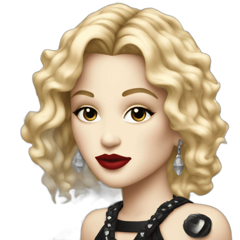 Madonna material girl emoji