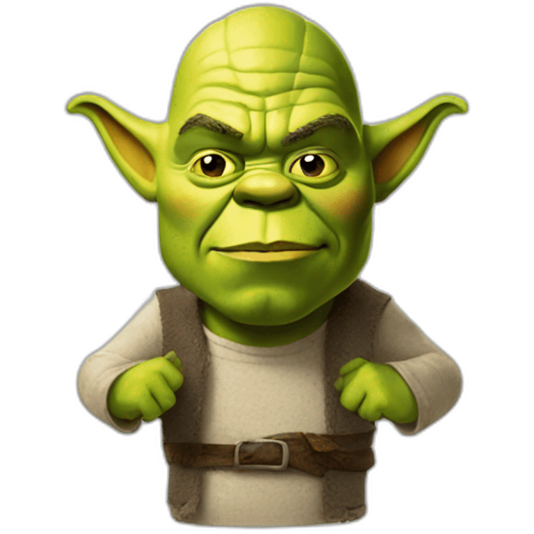 Shrek Yoda emoji