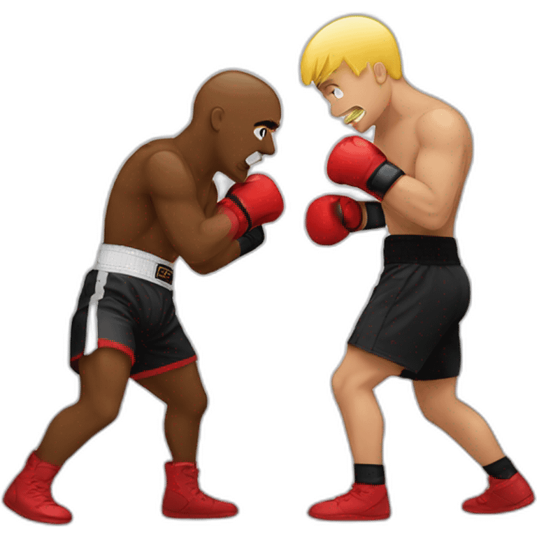 Boxing vs mma emoji