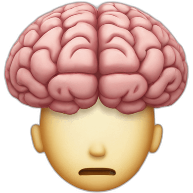 Brain on Head emoji