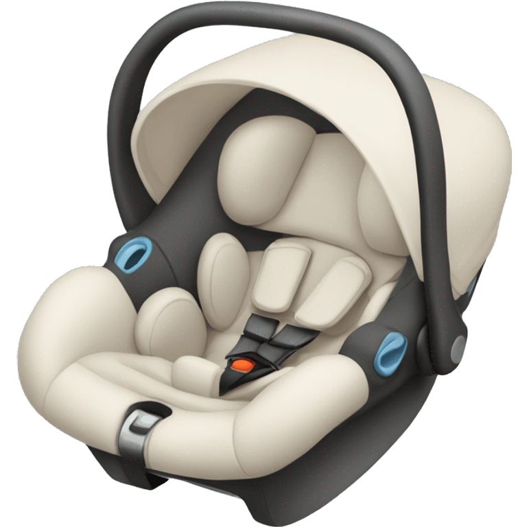 Infant car seat emoji