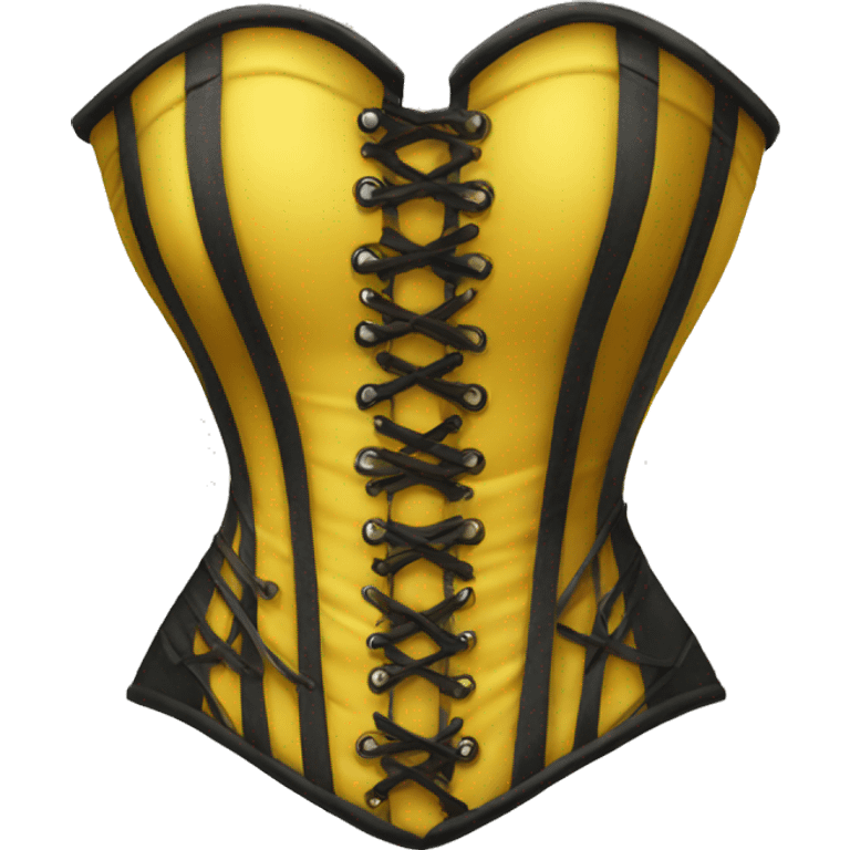 Yellow Corset emoji