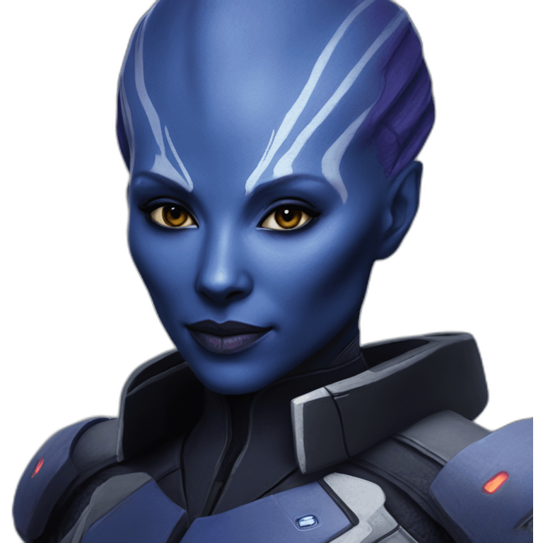 Asari mass effect emoji