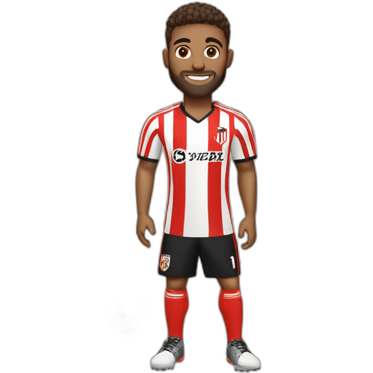 Jugador del Athletic club levantando el puño emoji