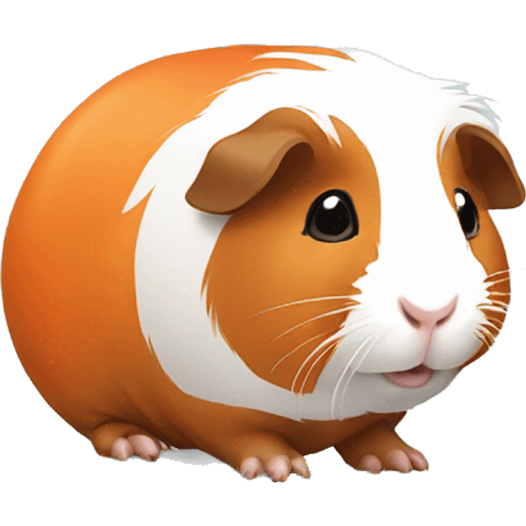 Guinea pig with carrot  emoji