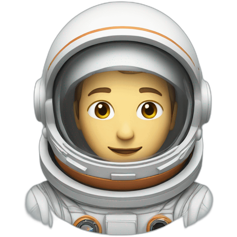 Elon musk as a astronaut emoji