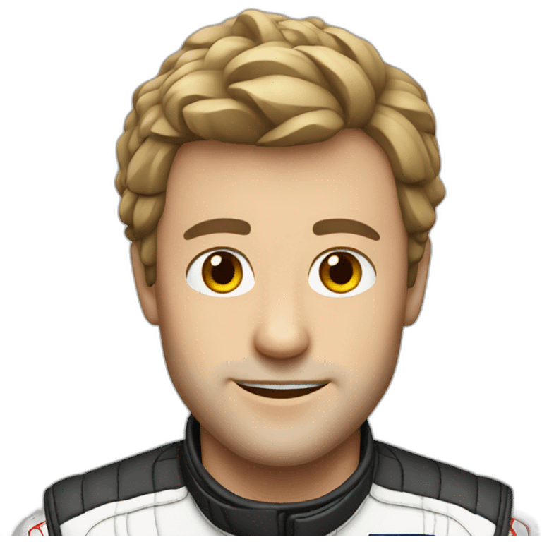 Formula 1 driver emoji