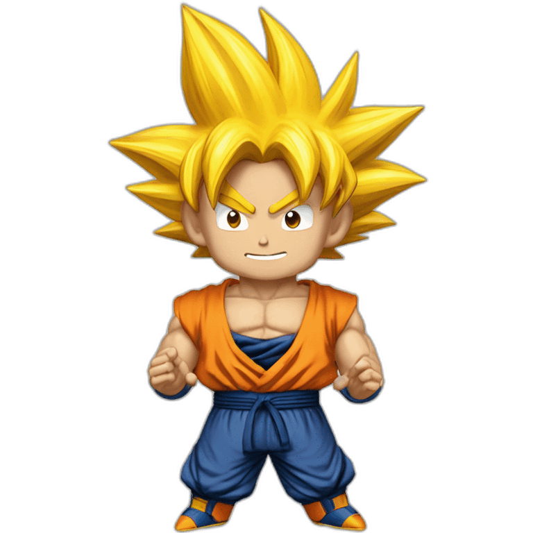 super sayain goku emoji