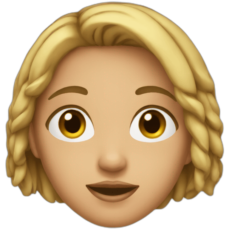 a girl emoji