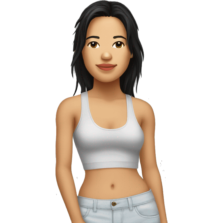 Michelle Rodriguez tanktop emoji