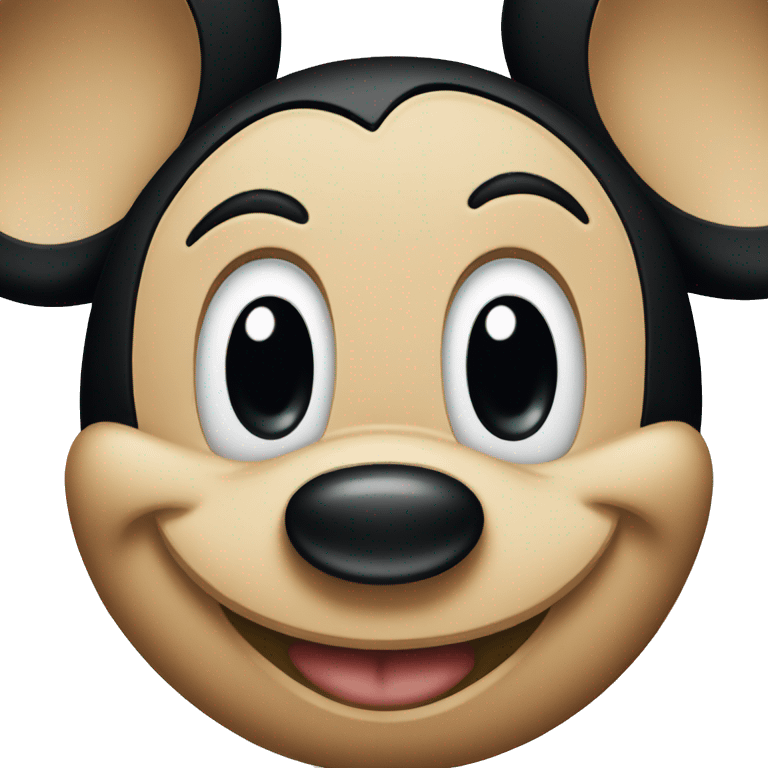 Mickey Mouse emoji