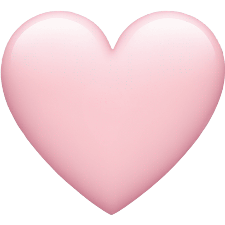 pastel pink heart emoji