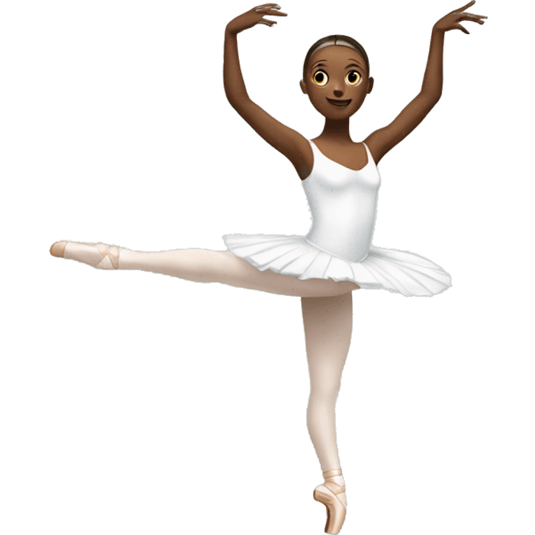 ballet white emoji