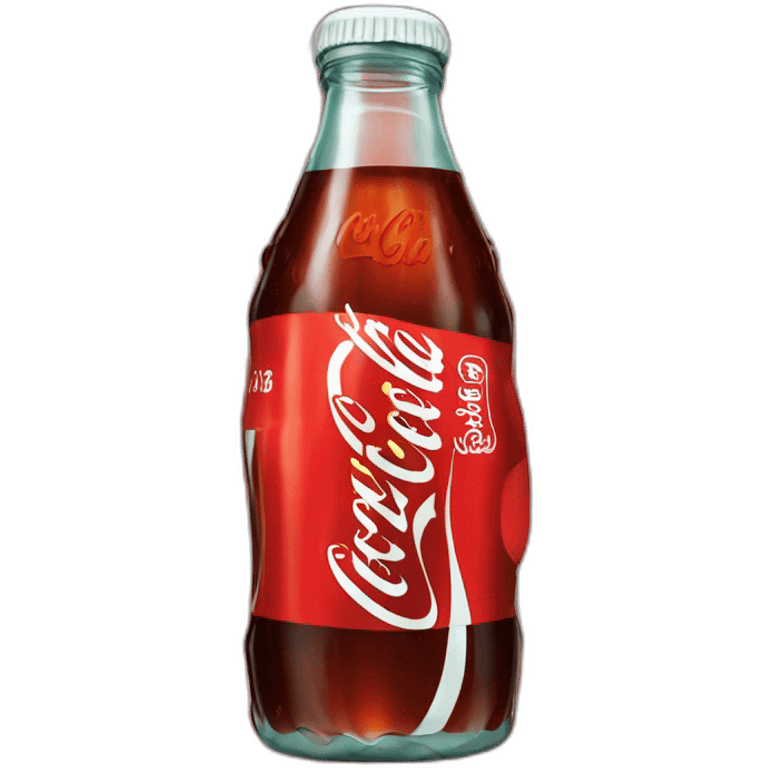 bottle of coca cola emoji