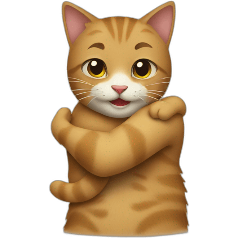 Hugs-cats emoji