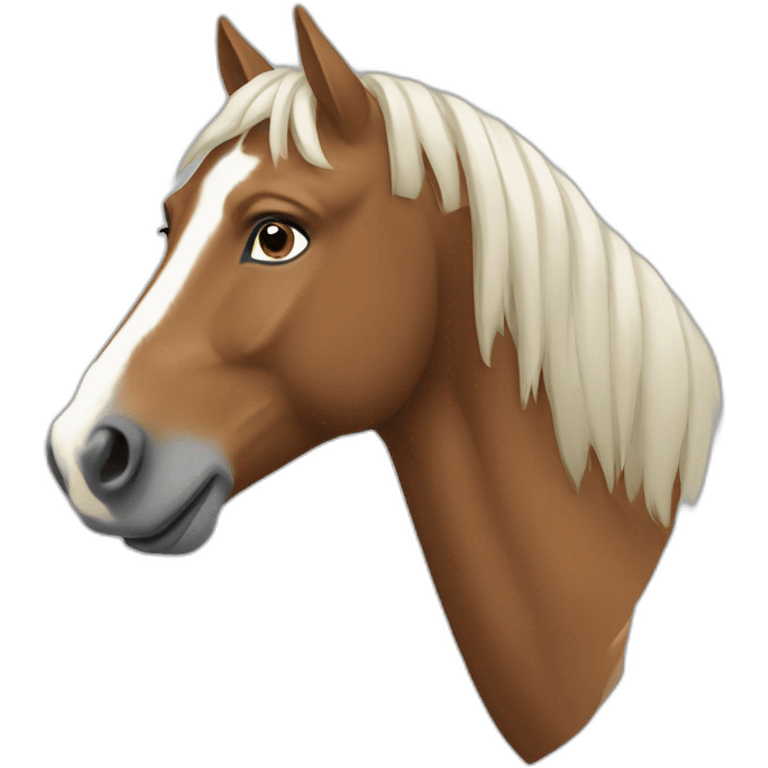 Cheval en entier emoji