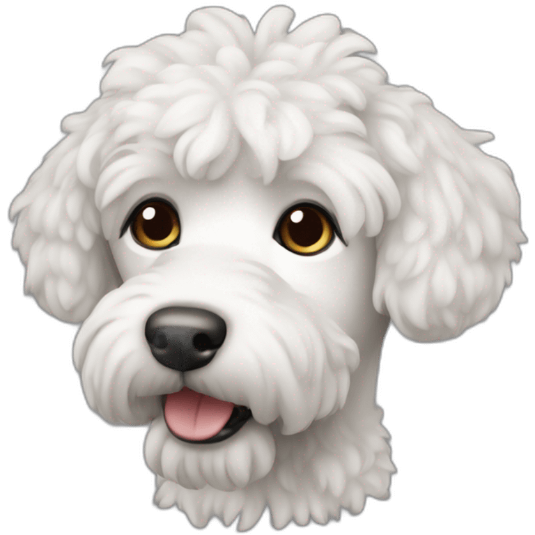 CANICHE WHITE emoji