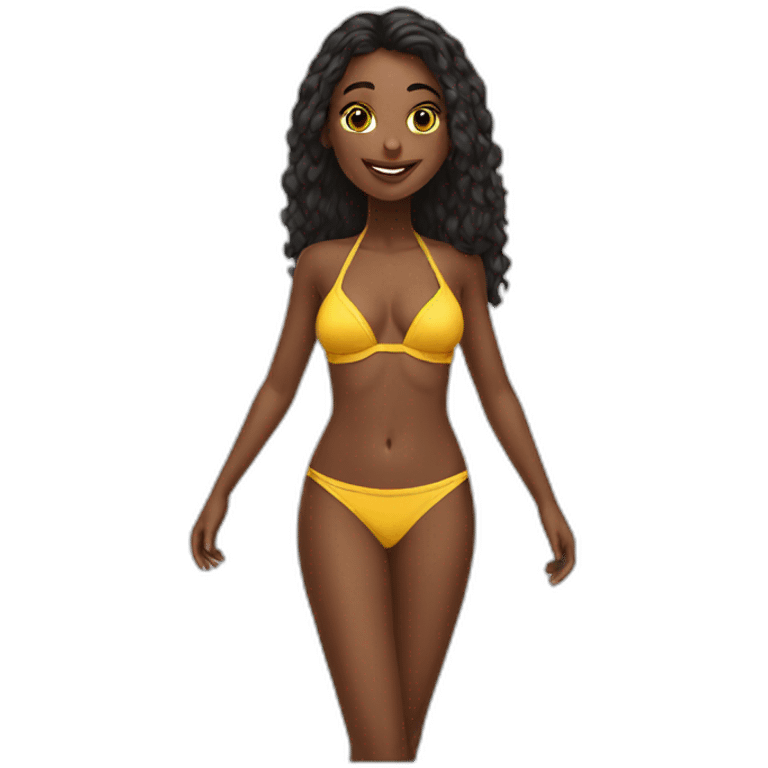 brazilian girl bikini emoji