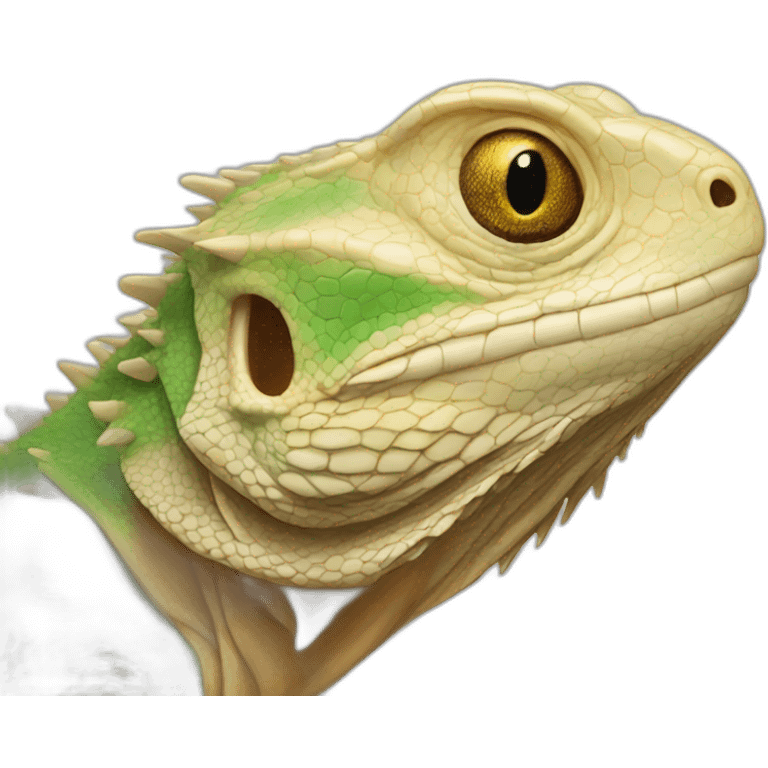 Pogona emoji