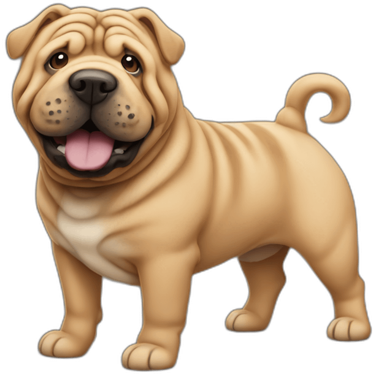 Sharpei emoji