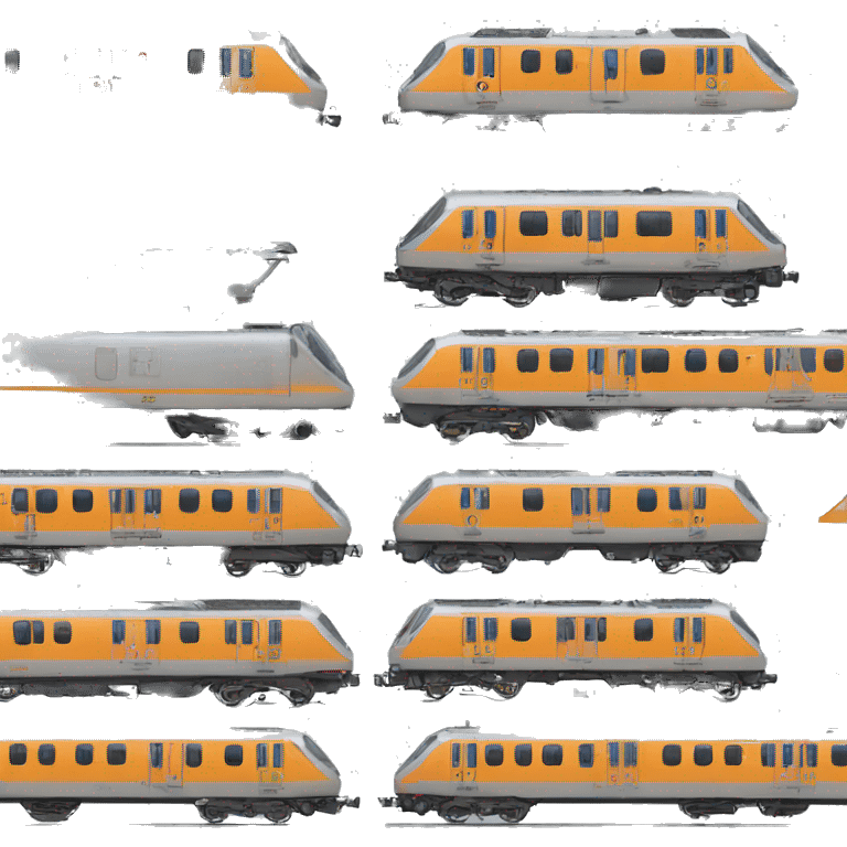 Desiro train material SNCB emoji