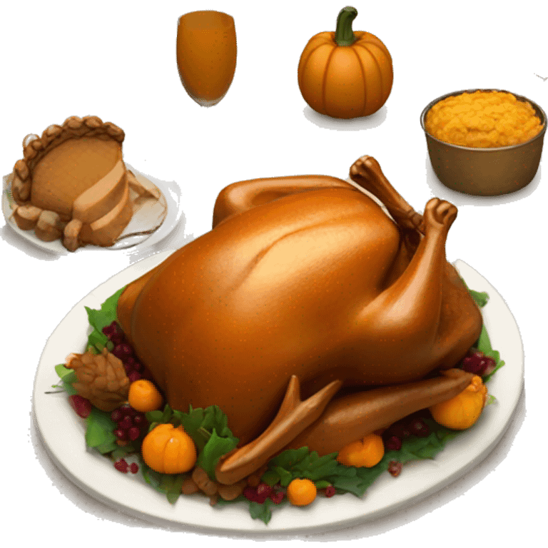 Thanksgiving aesthetic  emoji