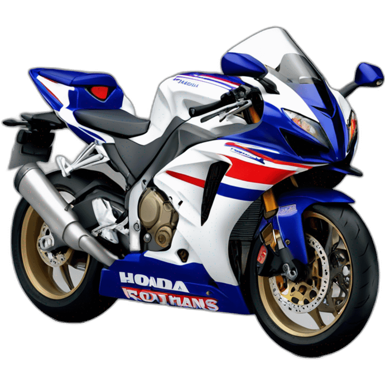 Honda cbr 1000 rr with a rothmans fairing emoji